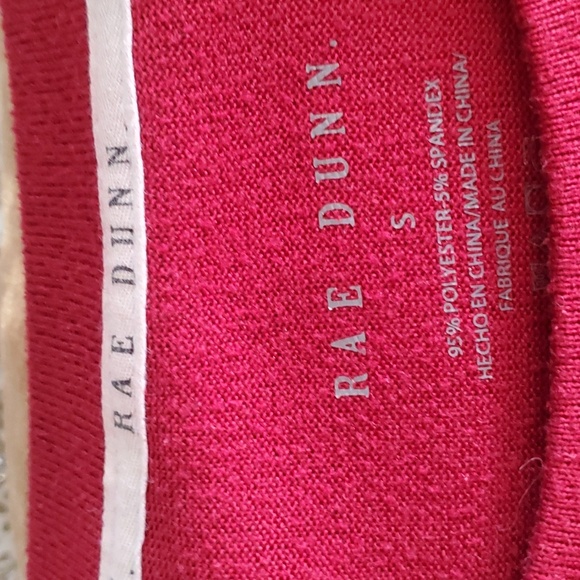 Rae Dunn red top size S - Picture 8 of 11